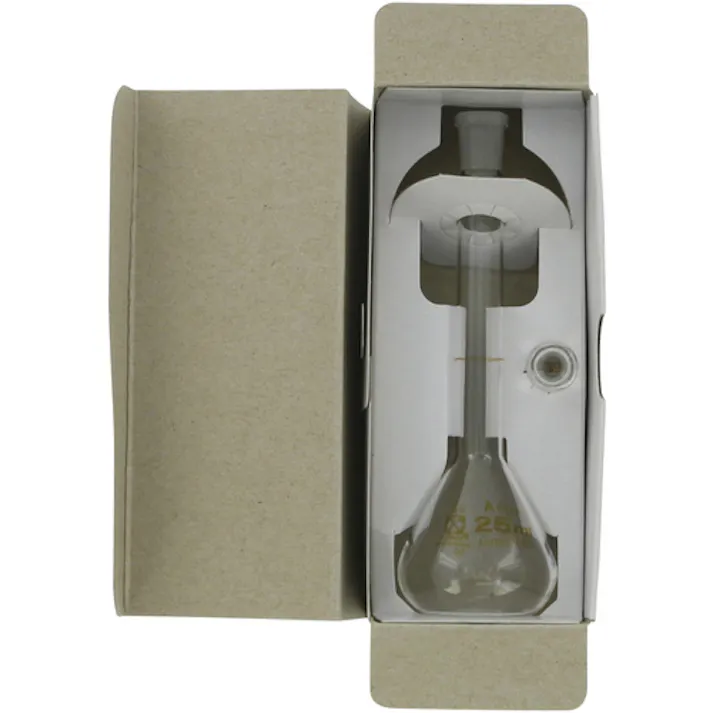 【CAINZ-DASH】柴田科学 メスフラスコ スーパーグレード 25mL 020060-25【別送品】