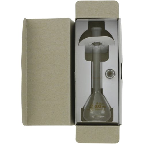 柴田化学 メスフラスコ カスタムグレード メスフラスコ（全量フラスコ・スーパーグレード） 透明 柴田科学