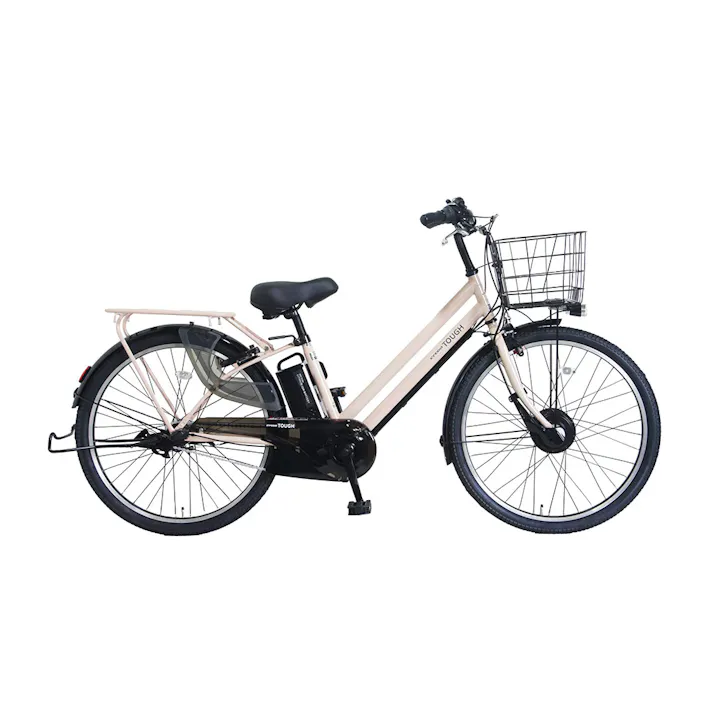 26年モデル CYCOO 電動アシスト自転車 Refna TOUGH リフナ タフ 26インチ サンドベージュ