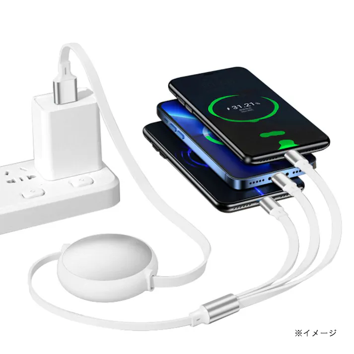 3in1 伸縮ケーブル