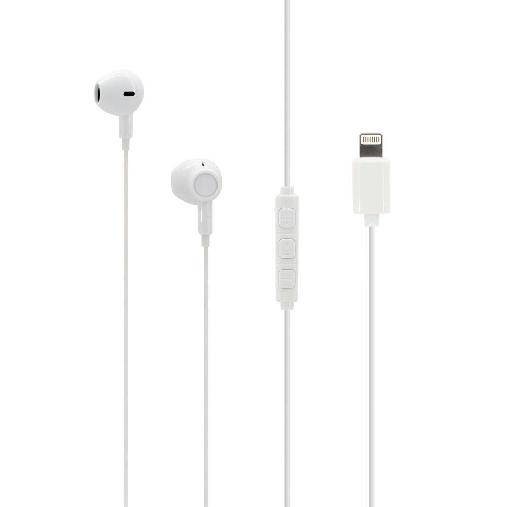Lightning用有線イヤホン ブラック
