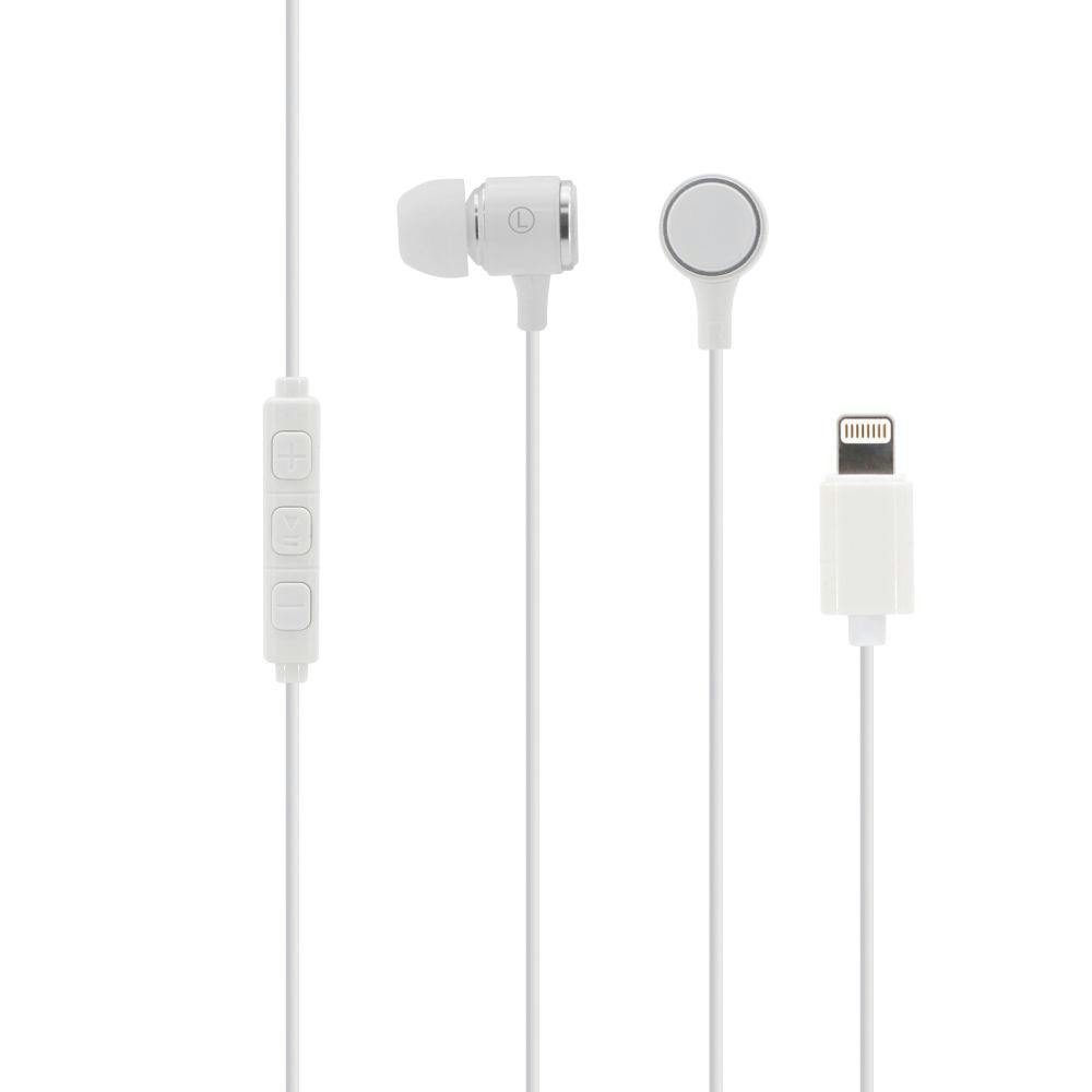 Lightning用有線イヤホン ホワイト