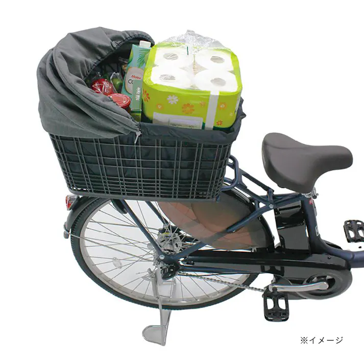 フィーノ FINO ファスナーレス バスケットカバー 後用 グレー BG01R YF-1580