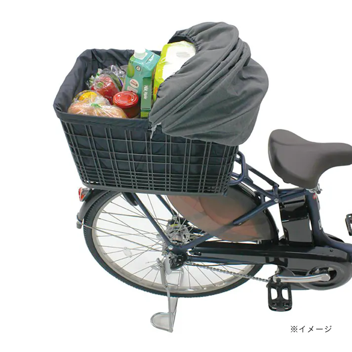 フィーノ FINO ファスナーレス バスケットカバー 後用 グレー BG01R YF-1580