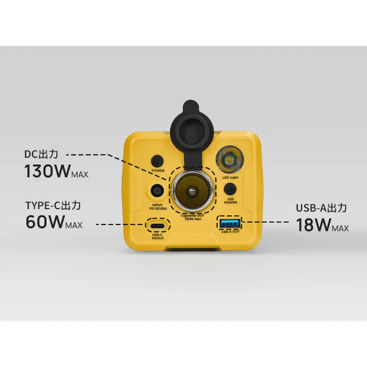 BougeRV 車載冷蔵庫用ポータブル電源 バッテリー220Wh