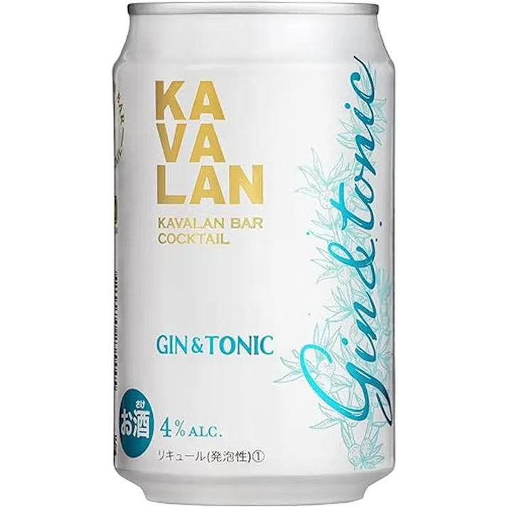 【ケース販売】カバラン・バー・カクテル ジントニック 320ml×24本【別送品】