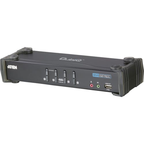 ATENジャパン KVMPスイッチ 4ポート / DVI / USB2.0ハブ搭載 CS1764A KVMスイッチ ATENジャパン KVMPスイッチ 4ポート / DVI / USB2.0ハブ搭載 CS1764A KVMスイッチ