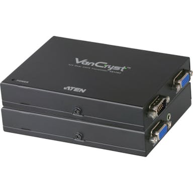 【CAINZ-DASH】ＡＴＥＮジャパン ビデオ延長器　ＶＧＡ　／　Ｃａｔ５ VE170【別送品】