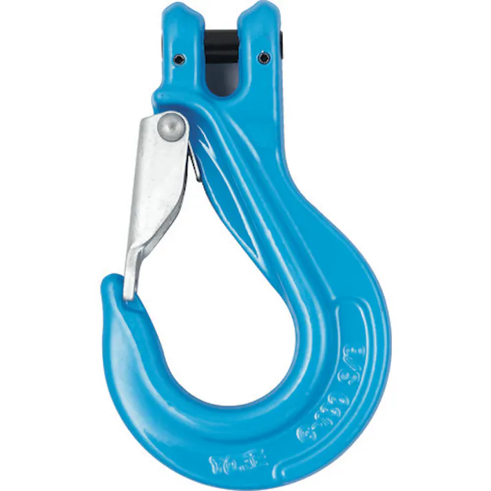 【CAINZ-DASH】YOKE社 G-100 クレビスラッチ付きスリングフック(ピンタイプ) 1.1T X-043/S-06【別送品】