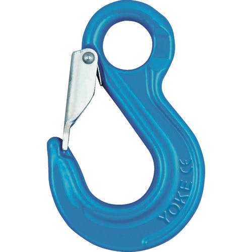 YOKE社 G-100 ラッチ付きスリングフック(アイタイプ) 32T X-044/S-32 フック(フック) YOKE社 G-100 ラッチ付きスリングフック(アイタイプ) 32T X-044/S-32 フック(フック)