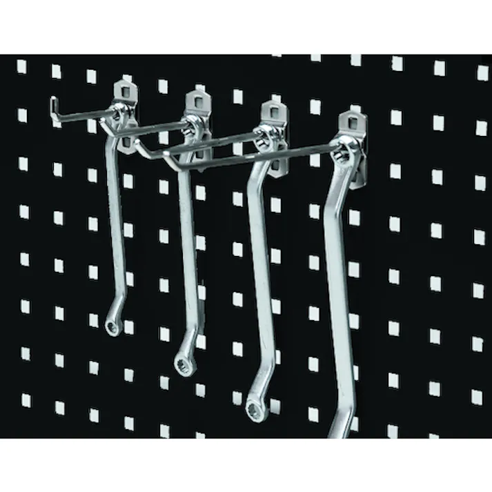 【CAINZ-DASH】シューター社 パンチングパネル用L字フック 100mm(10個入り) HK-1110【別送品】