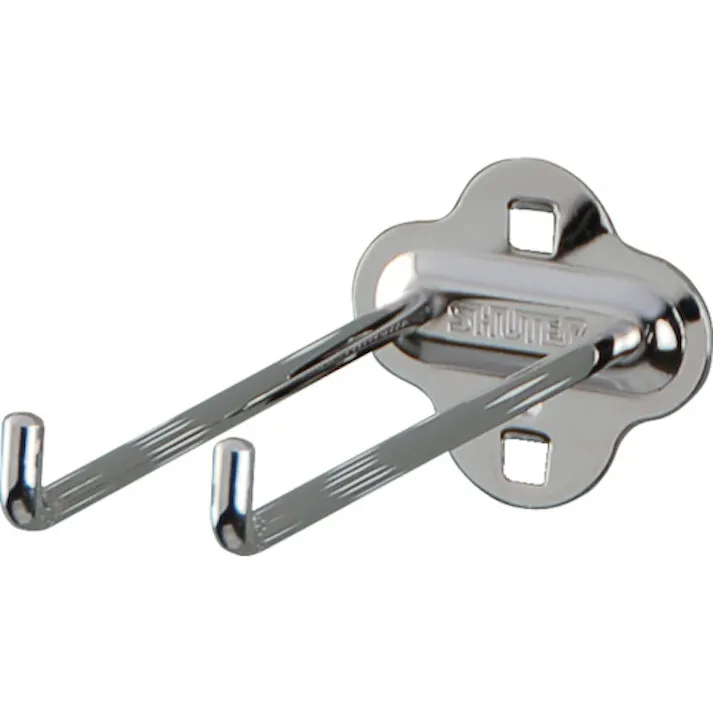 【CAINZ-DASH】シューター社 パンチングパネル用L字フックダブル 150mm(10個入り) HK-2115【別送品】