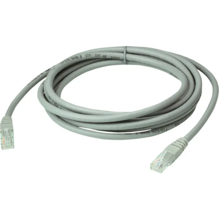 【CAINZ-DASH】ATENジャパン Cat6 UTPケーブル/RJ45コネクタ付/3m 2L-4103-GR【別送品】