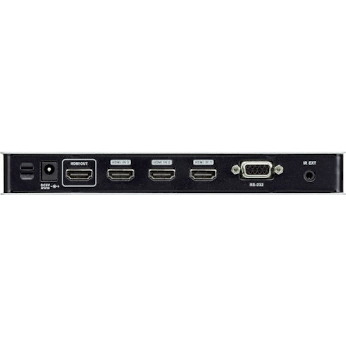 【CAINZ-DASH】ＡＴＥＮジャパン ビデオ切替器　ＨＤＭＩ　／　４入力　／　１出力 VS481B【別送品】