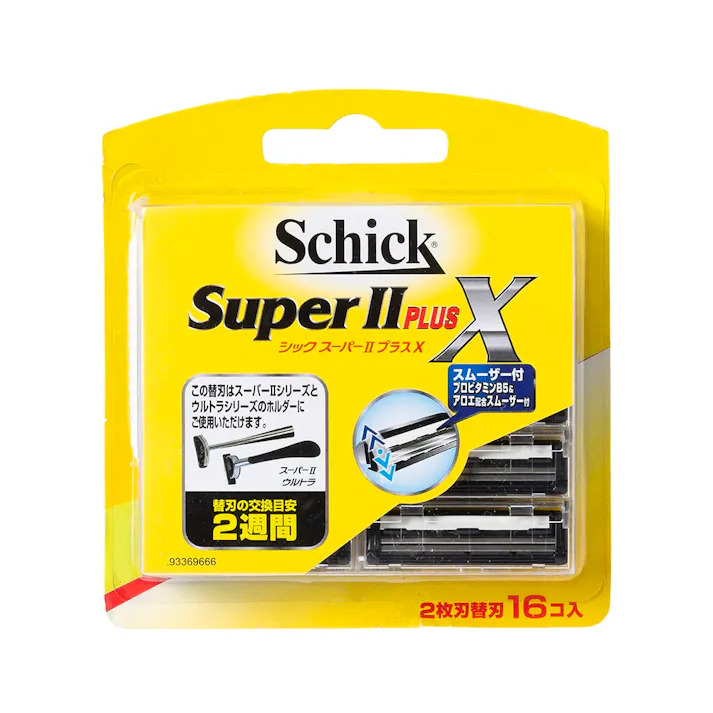 シック スーパー2プラスX 替刃 (16コ入)