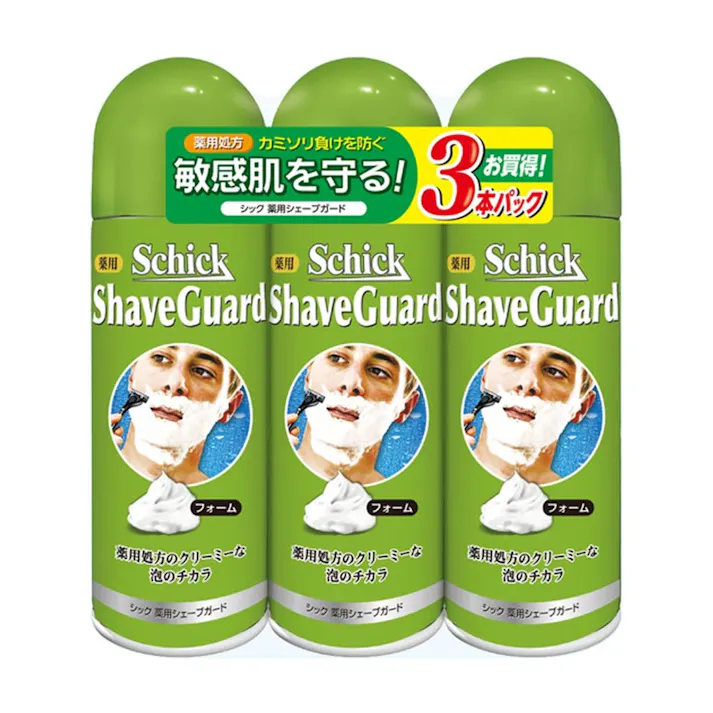 薬用シェーブガード シェービングフォーム トリプルパック 200g×3個(販売終了)