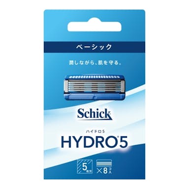 シック ハイドロ5 ベーシック 替刃 (8コ入) スキンガード付 5枚刃