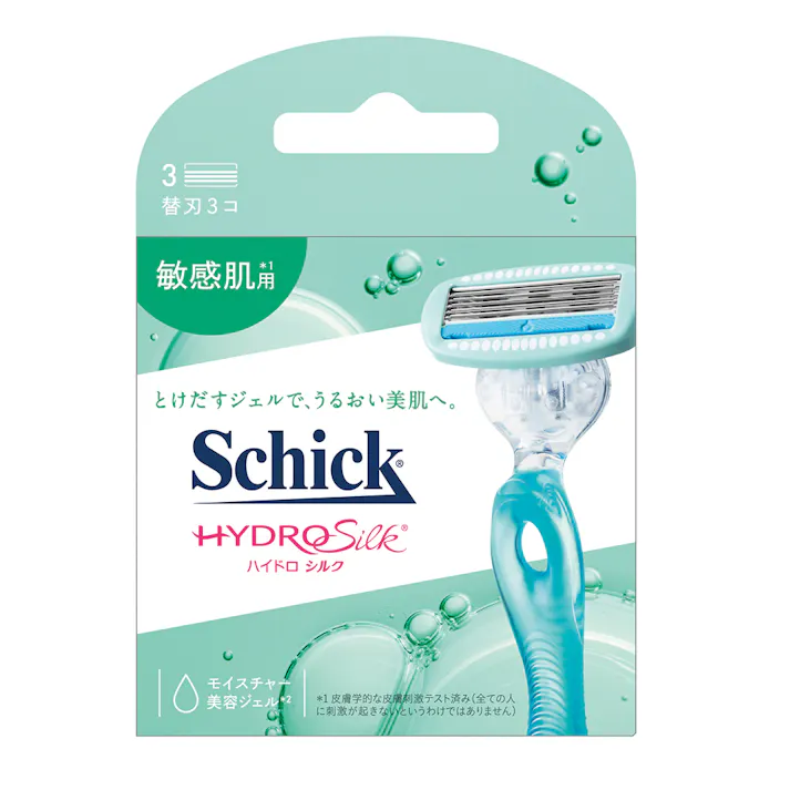 ハイドロシルク 敏感肌用 替刃 3個入