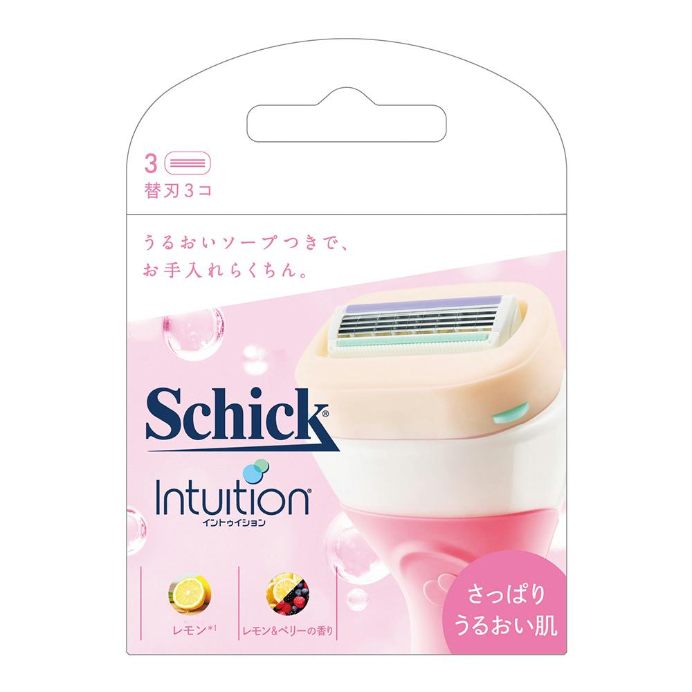 シック イントゥイション さっぱりうるおい肌 替刃 3個入 女性用かみそり シック イントゥイション さっぱりうるおい肌 替刃 3個入 女性用かみそり