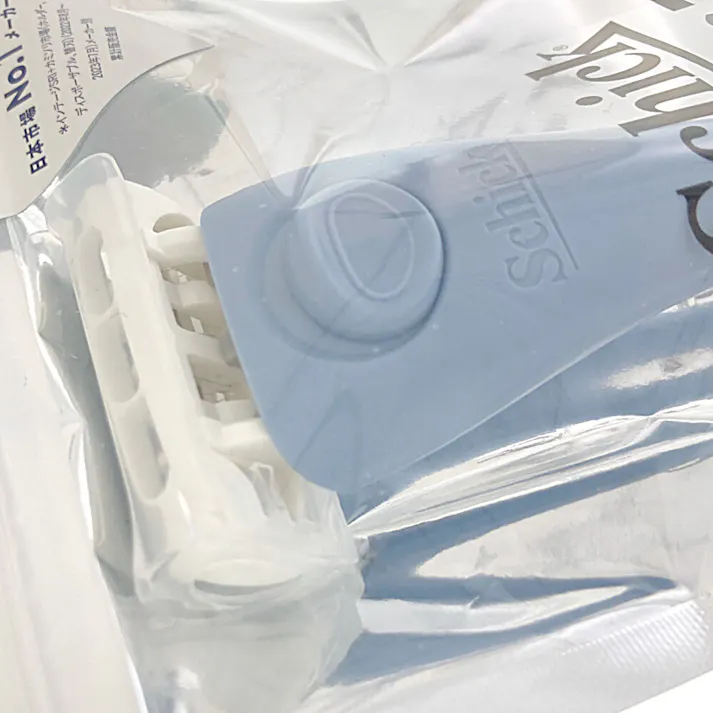 シックファースト シェービング ホルダー デニムインディゴ 刃付き+替刃1個