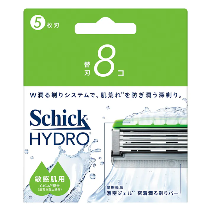 シック ハイドロ 敏感肌用 替刃 8コ