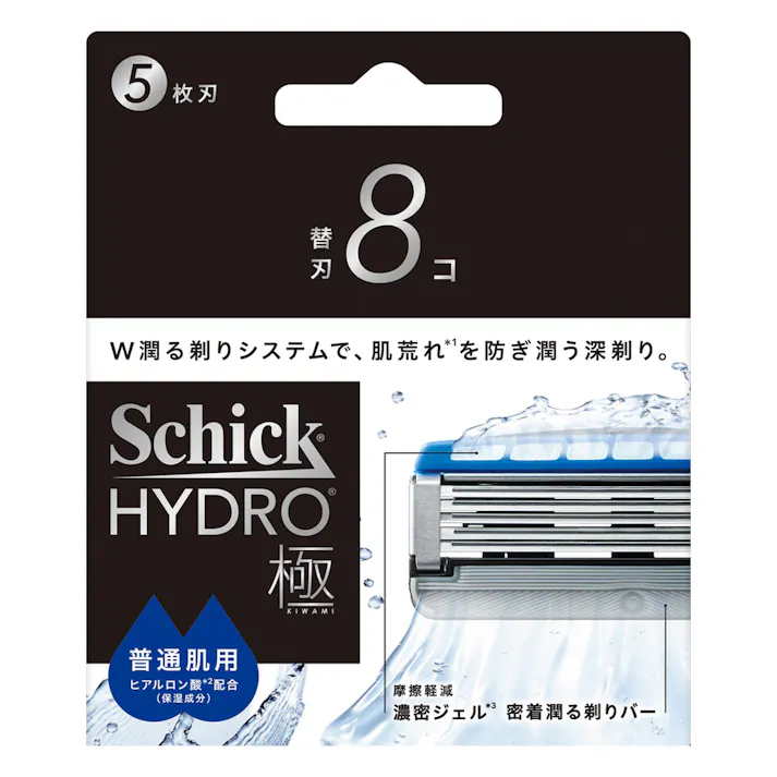 シック ハイドロ極 普通肌用 替刃 8コ