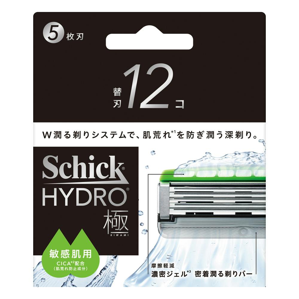 シック ハイドロ極 敏感肌用 替刃 12コ