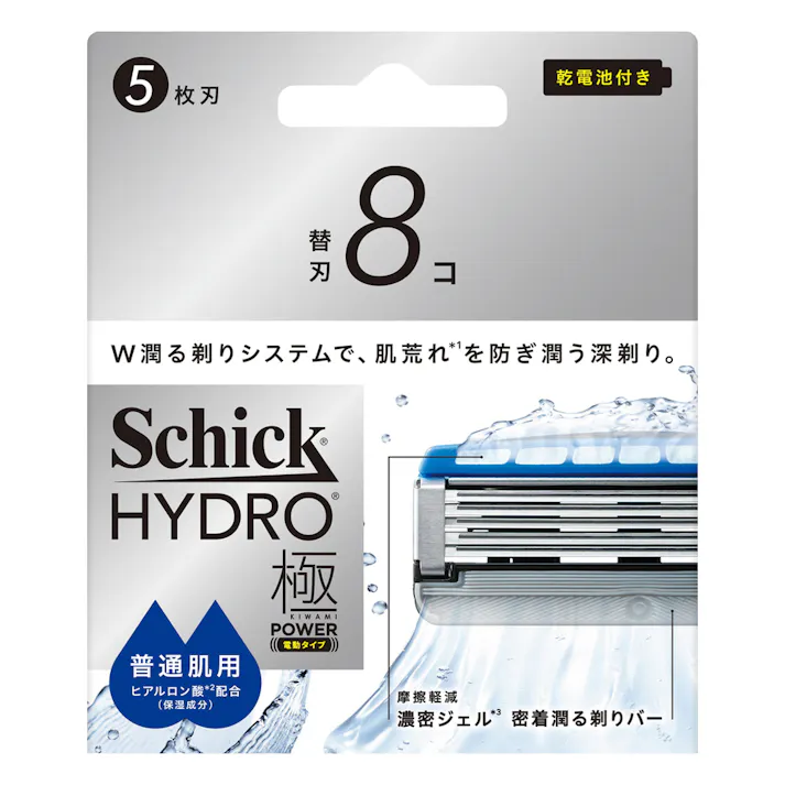 シック ハイドロ極パワー 普通肌用 替刃 8コ