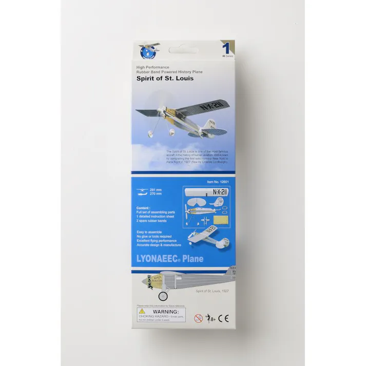 AOZORA ゴム動力エアプレーンシリーズ スピリットオブセントルイス