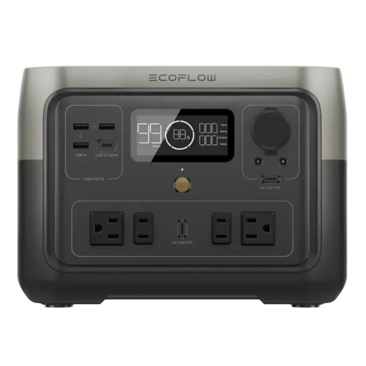 エコフロー ポータブル電源 RIVER2MAX ZMR610-B-JP【別送品】