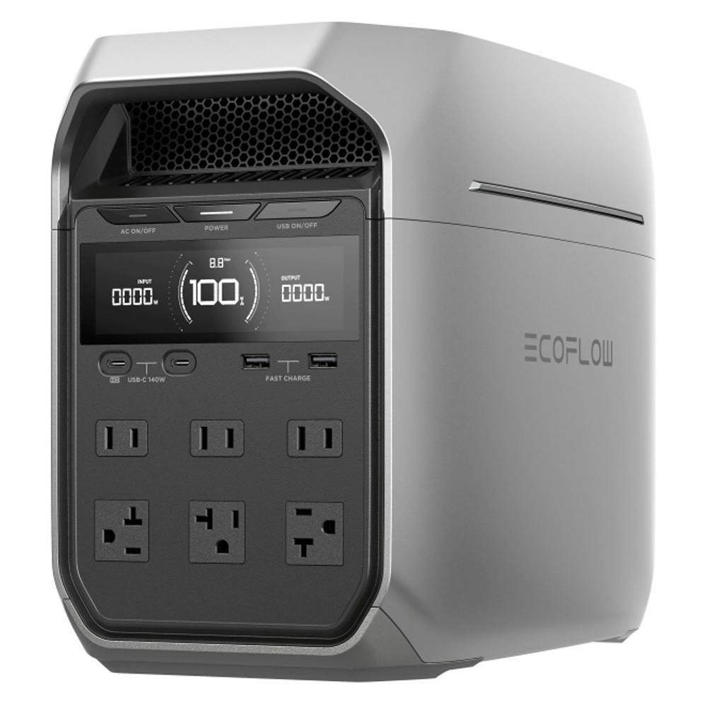 発電機・ポータブル電源 ECOPFLOW 3 EcoFlow エコフロー ポータブル電源 DELTA 3 Plus EFDELTA3P-JP-Cbox