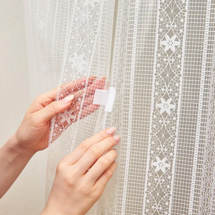 アール 階段・廊下の冷気ガードシート 間仕切り 厚手タイプ レース H-184 幅50cm 長さ225cm 2枚入