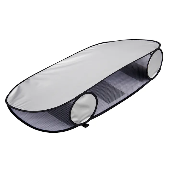 置くだけマグネット ワイヤー式エアコン室外機カバー