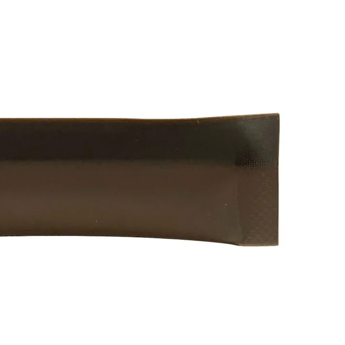 アール まど活 すきま風 チューブクッション 窓ドア用 半透明 ブラウン 横幅2.4cm 長さ2.4m