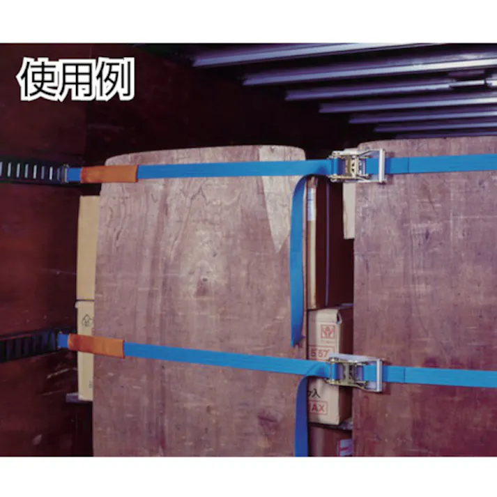 【CAINZ-DASH】テザック ラッシングベルト(ベルト荷締機)ラチェットバックル式エンドレスタイプ R30N060-000A【別送品】