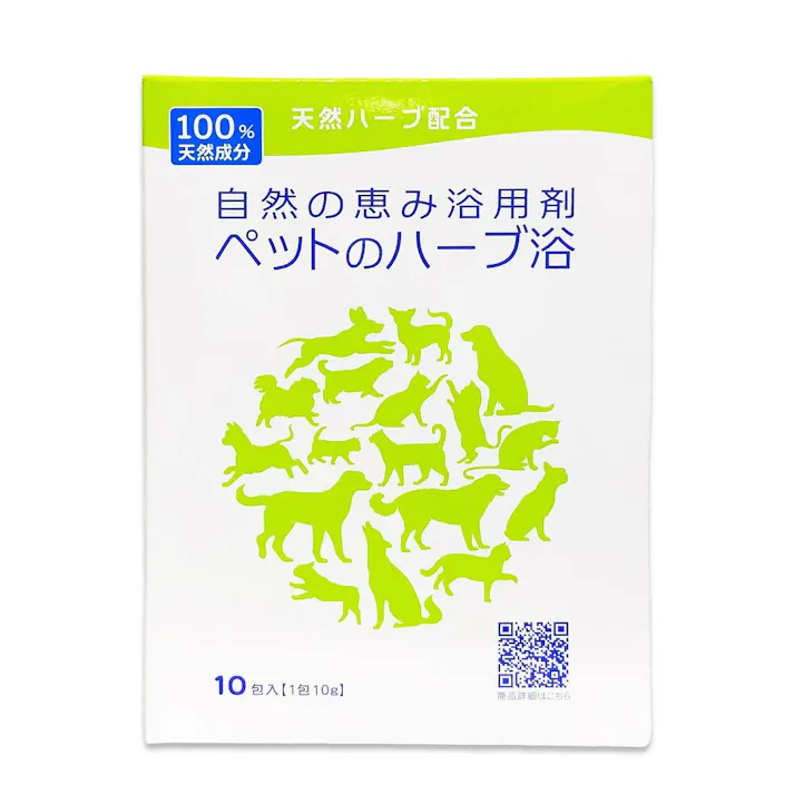 ライオンケミカル 自然の恵み浴用剤 ペットのハーブ浴 10包入