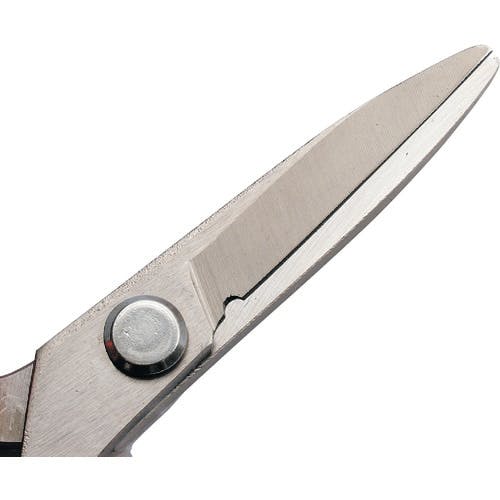 スサミン CAINZ-DASH】トラスコ中山 ステンレスはさみ すべり止めギザ刃付き