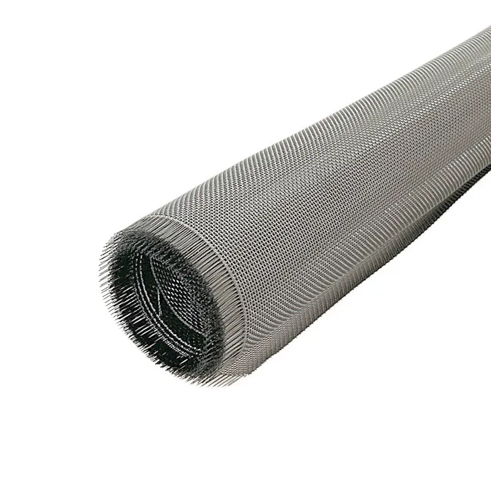 網戸張替えネット BSスーパー 24メッシュ シルバー/ブラック 巾91cm×長さ2m巻