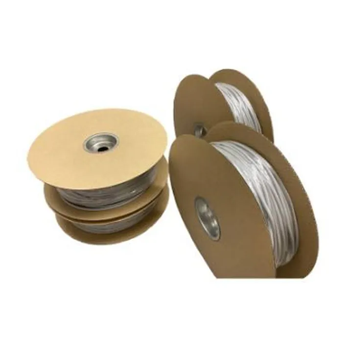 【送料無料】網押さえゴム 6.8mm シルバー 1巻200m×4巻【別送品】