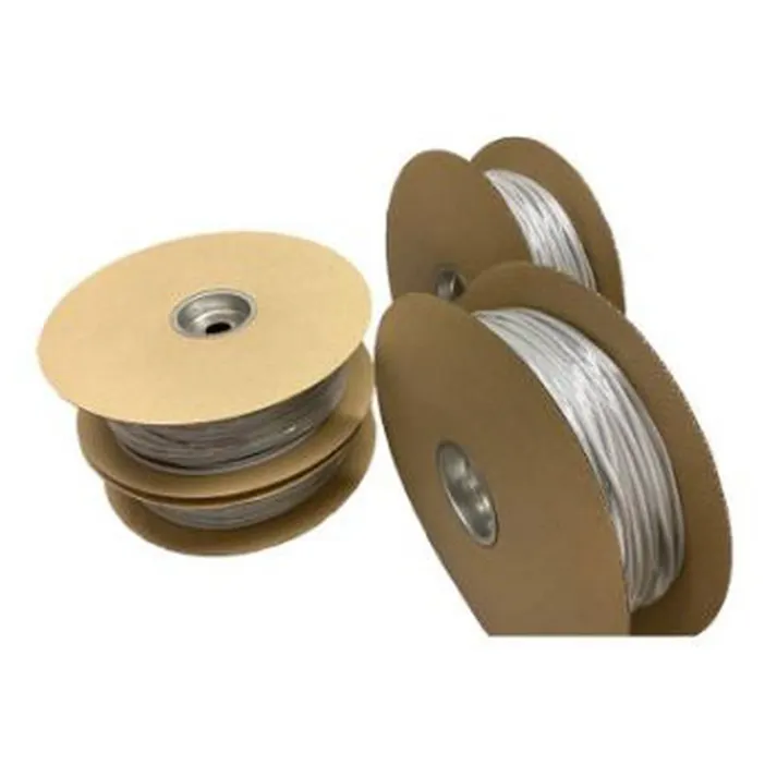 【送料無料】網押さえゴム 6.8mm シルバー 1巻200m×4巻【別送品】