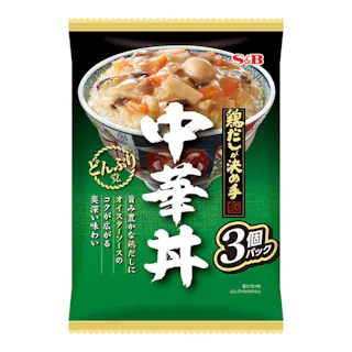 エスビー食品 どんぶり党 中華丼 3食
