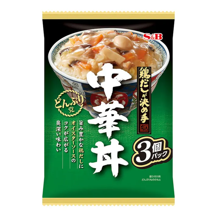 エスビー食品 どんぶり党 中華丼 3食