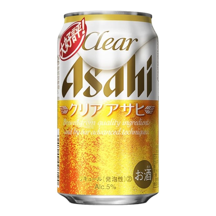 【ケース販売】アサヒ クリアアサヒ 350ml×24本【別送品】