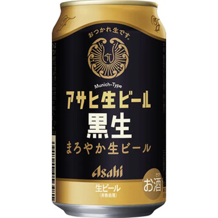 【ケース販売】アサヒ 生ビール黒生缶350ml×24本【別送品】