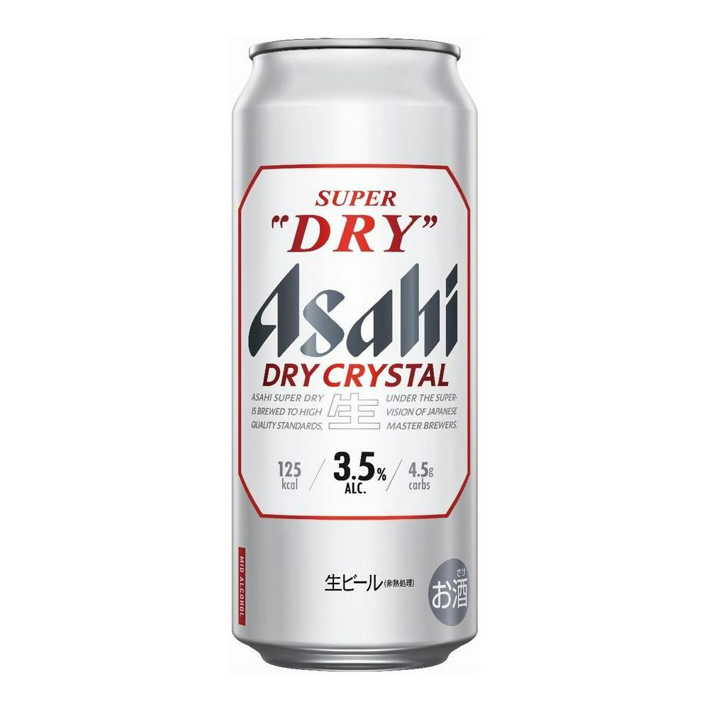 ケース販売】アサヒ スーパードライ ドライクリスタル 500ml×24缶 | 酒 