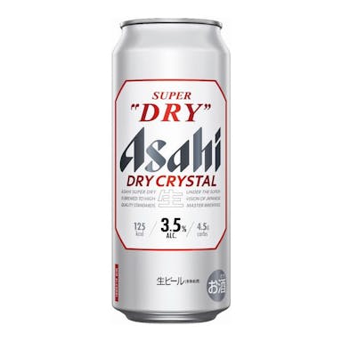 【ケース販売】アサヒ スーパードライ ドライクリスタル 500ml×24缶