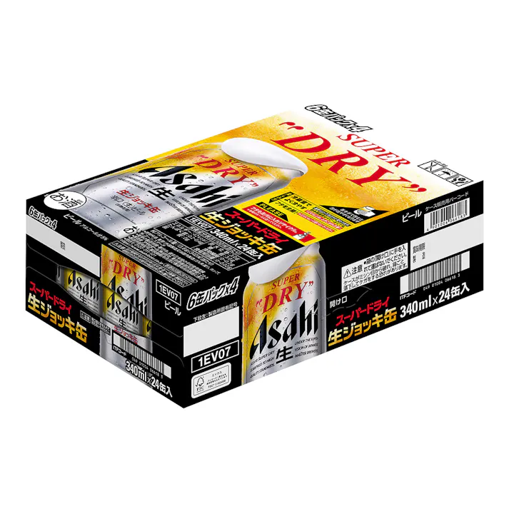 【ケース販売】スーパードライ 生ジョッキ缶 340ml×24本
