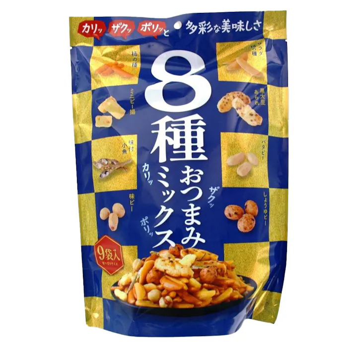 泉屋製菓総本舗 8種おつまみミックス 9袋