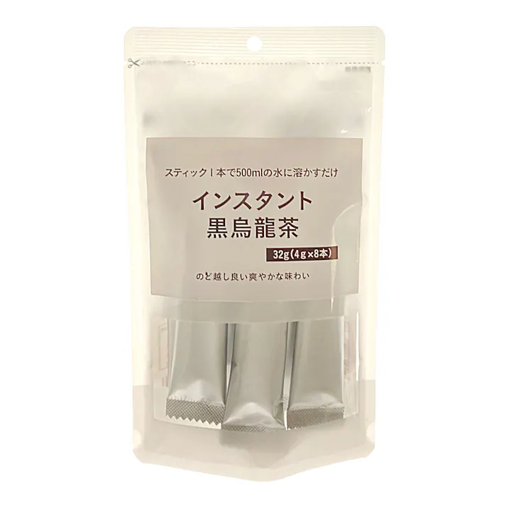 小谷穀粉 インスタント黒烏龍茶 32g(4g×8本)