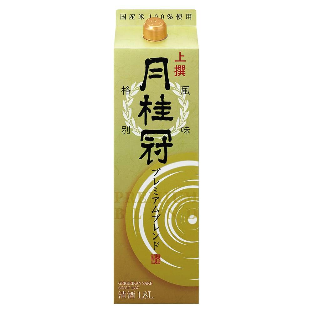 京都)上撰 月桂冠 さけパック プレミアムブレンド 1800ml | 酒・リカー
